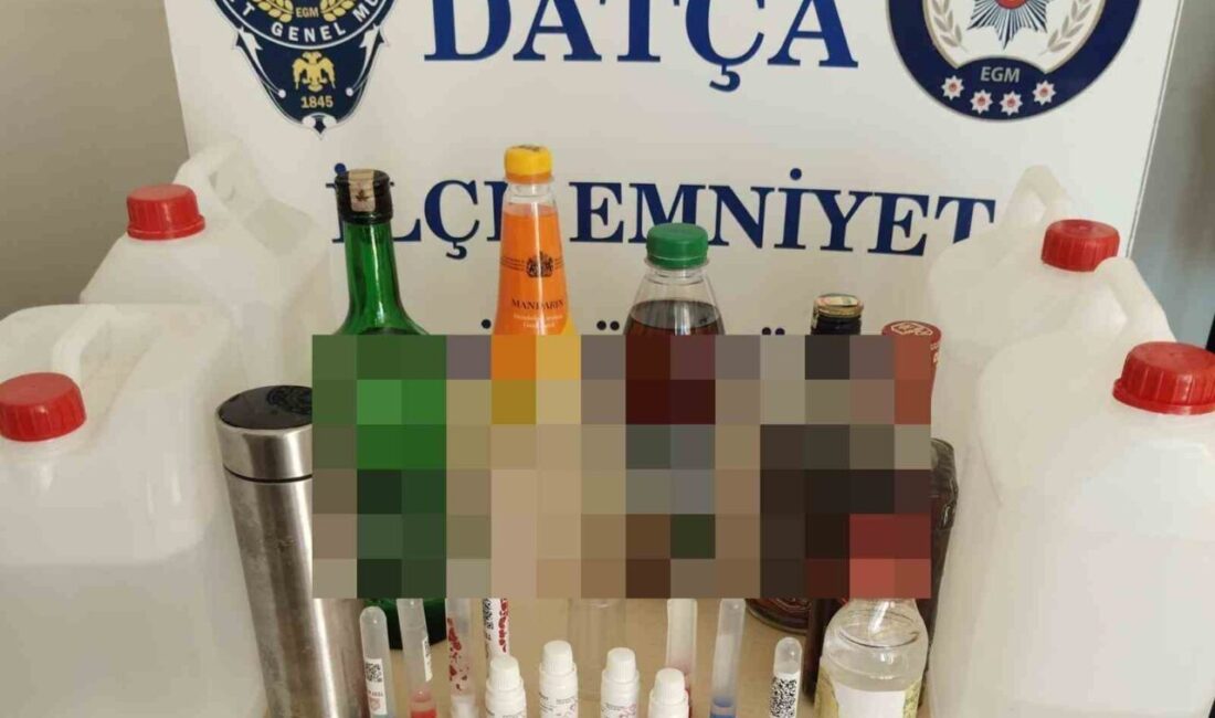 Datça İlçe Emniyet Müdürlüğü ekiplerince bir adreste yapılan aramada, çok