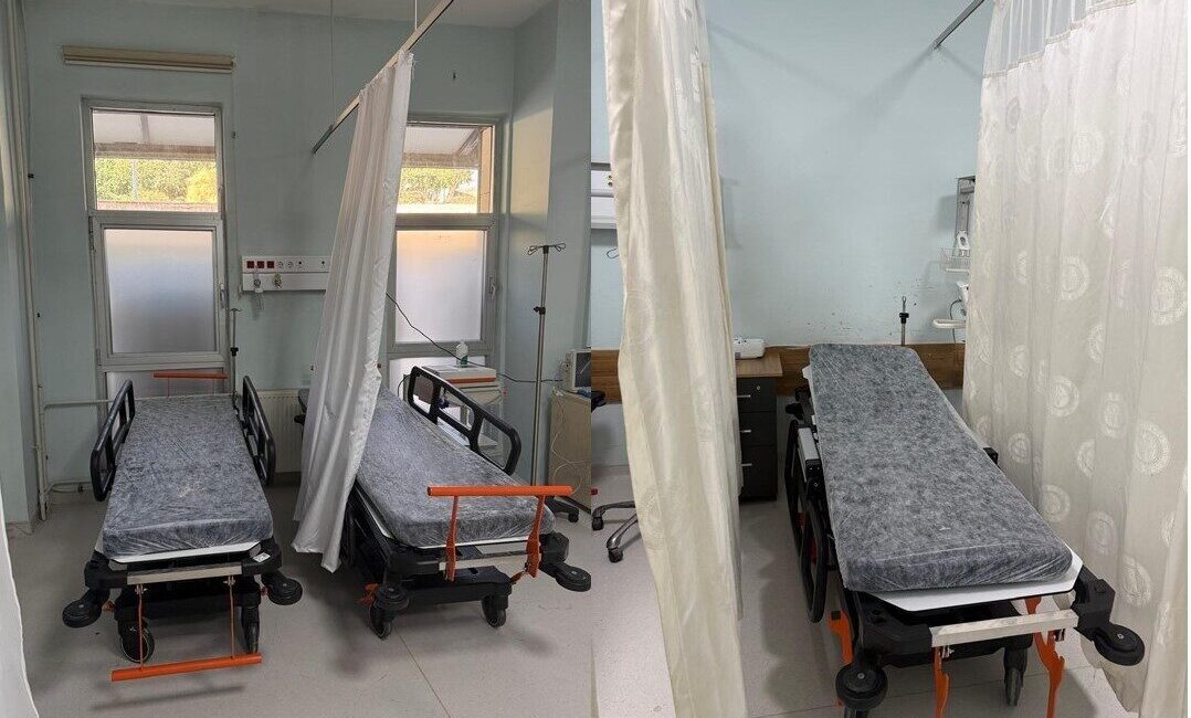 DEM Parti Hakkari milletvekilinin gündeme getirdiği yıpranmış sedye paylaşımına hastane