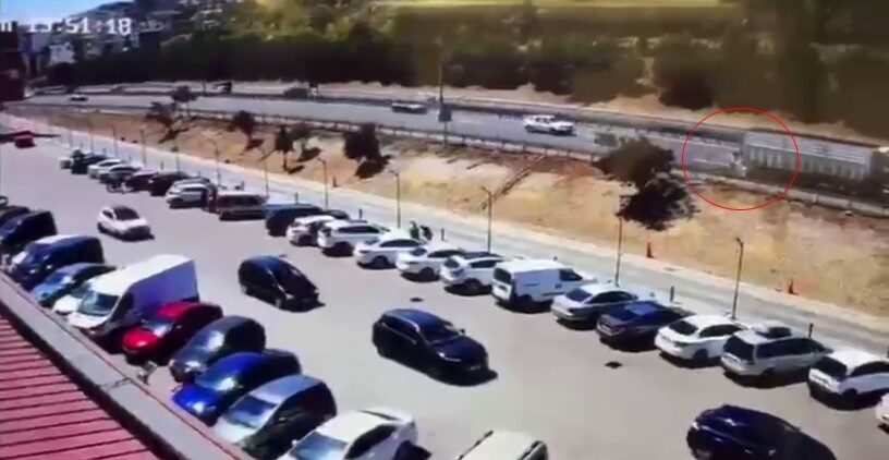 TEM Otoyolu’nun Kocaeli geçişinde sosyal medya fenomeni Deniz Servan Narin’in