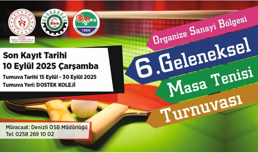 Denizli Organize Sanayi Bölge Müdürlüğü ile Gençlik ve Spor İl