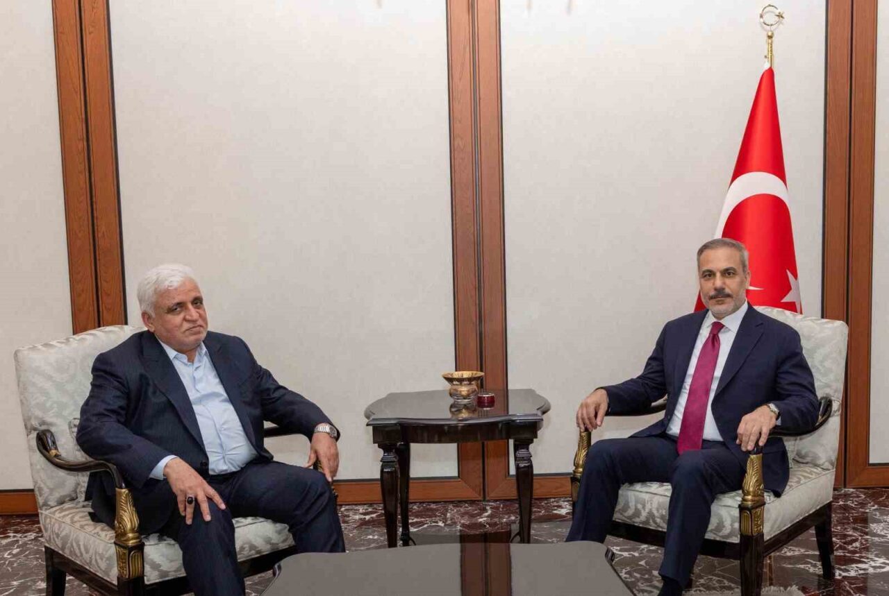 Dışişleri Bakanı Hakan Fidan, Haşdi Şabi Komisyonu Başkanı Falih el-Feyyad