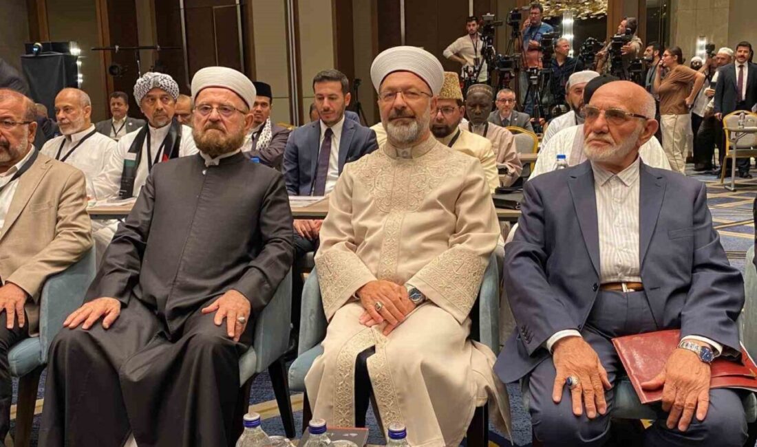 Diyanet İşleri Başkanı Ali Erbaş soykırımcı siyonistlerin müslümanlar için en