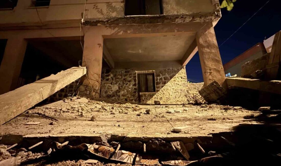 Diyarbakır’da biri bebek, biri çocuk, toplam 5 kişinin yaralandığı balkon