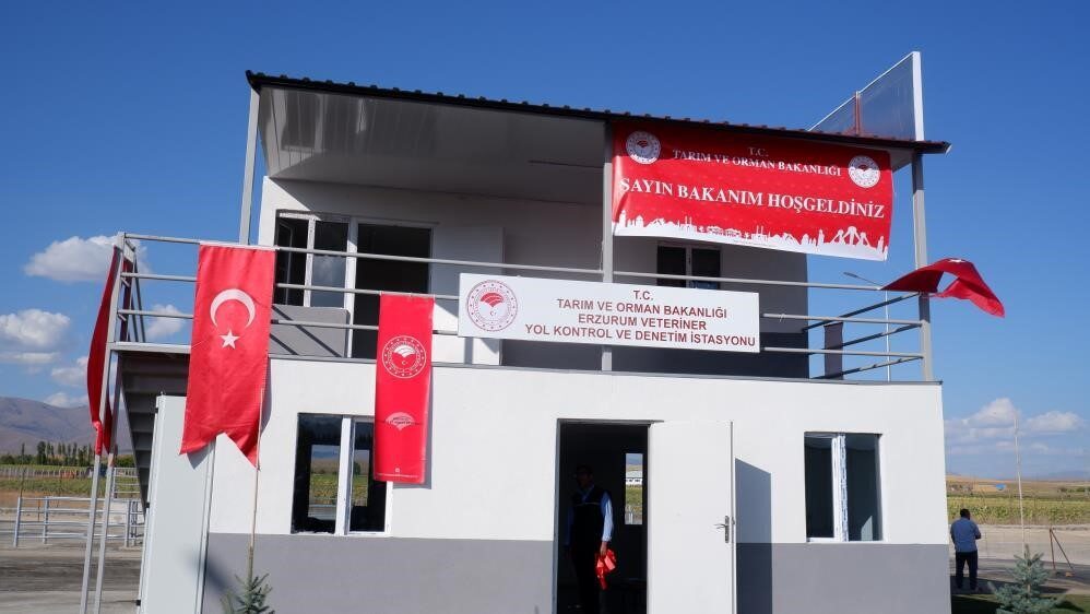 Erzurum Veteriner Yol Kontrol ve Denetim İstasyonu, Erzurum başta olmak