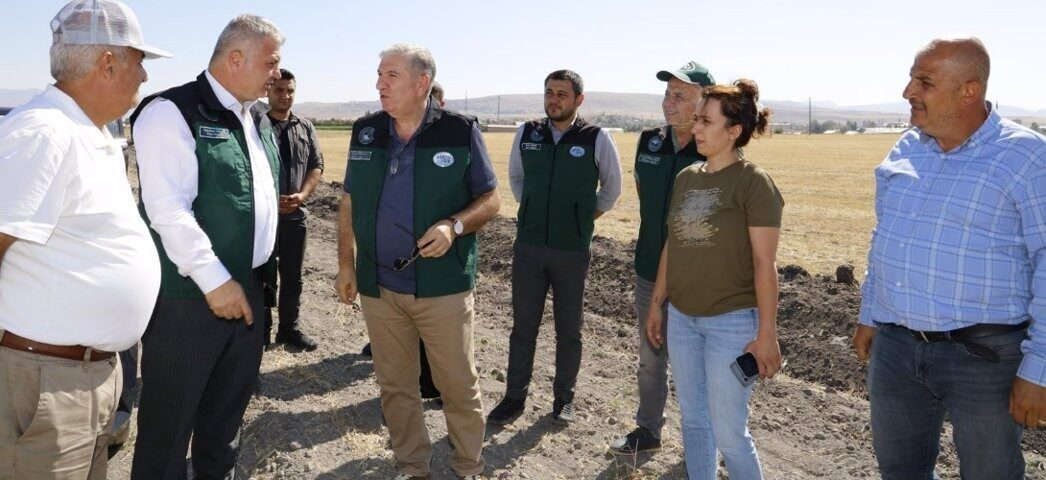 Devlet Su İşleri yetkilileri” Sakalıkesik Ortabahçe AT ve TİGH ikinci