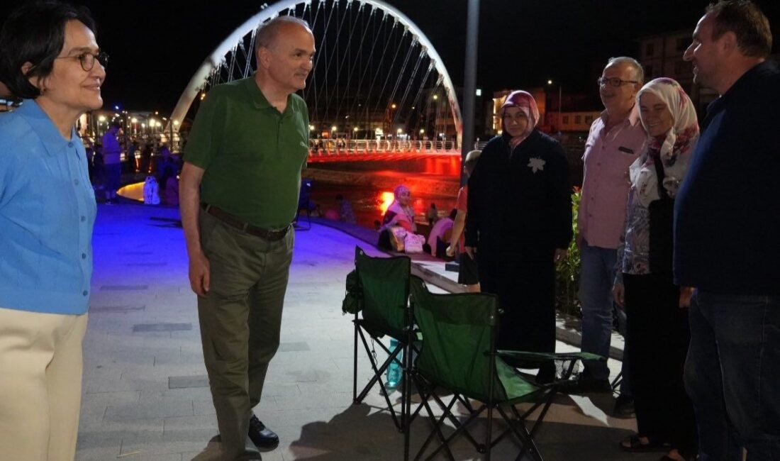 Düzce (İHA) – Düzce Belediyesi tarafından Asar Deresi üzerine yapılan