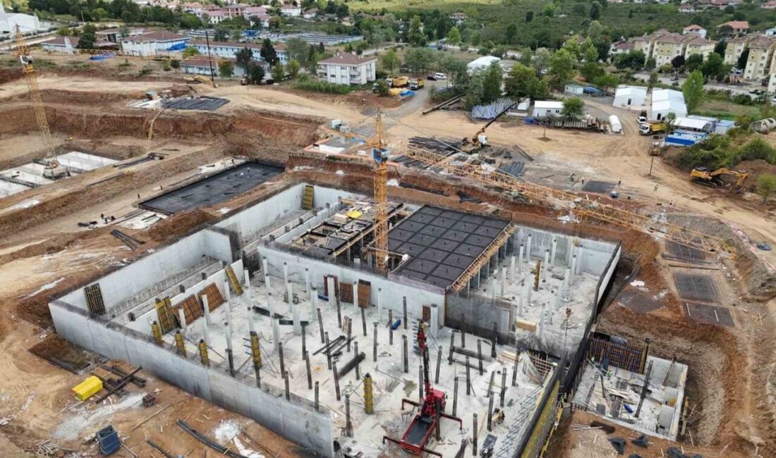 DÜZCE (İHA) – Düzce Belediyesi tarafından yapımına başlanan ve günlük