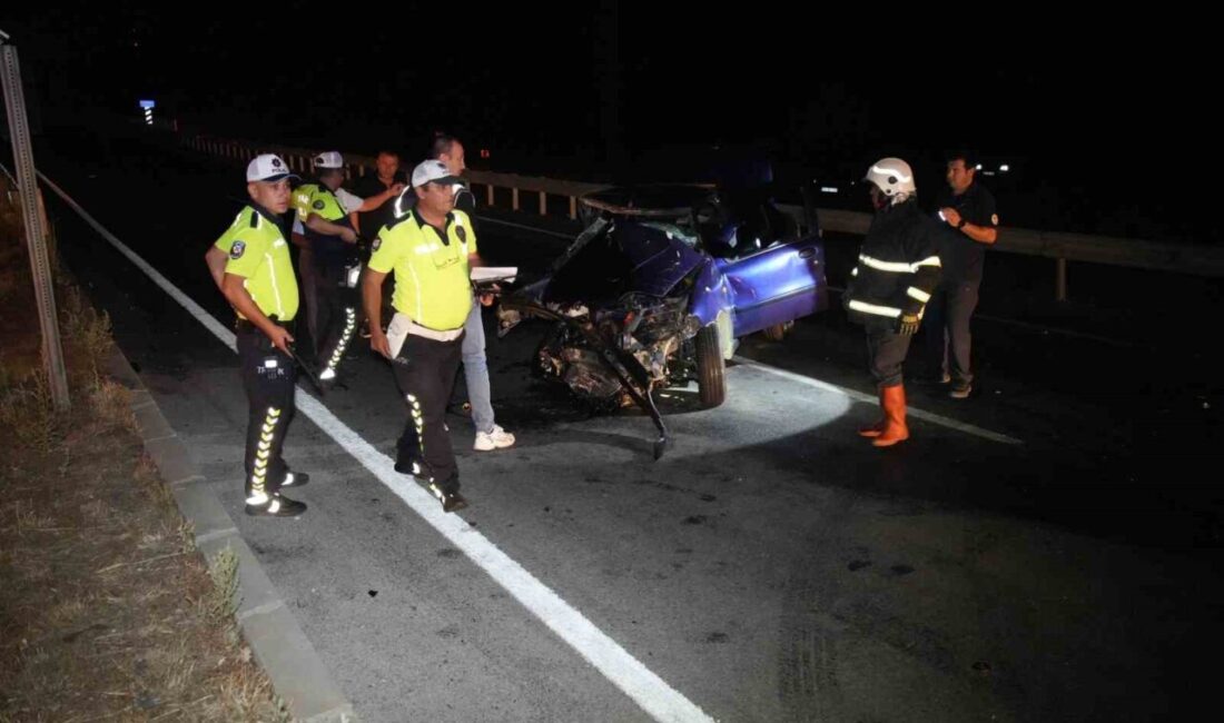 Edirne’nin dün akşam meydana gelen trafik kazasında ağır yaralı olarak