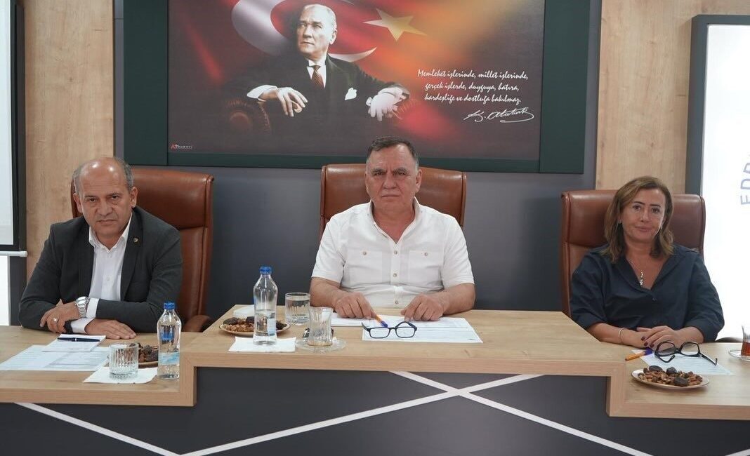 Edremit Ticaret Odasının ağustos ayı meclis toplantısı, Meclis Başkanı Bayram