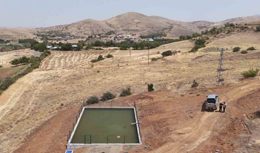 Elazığ İl Özel İdaresi tarafından 6 adet sulama suyu tesisi