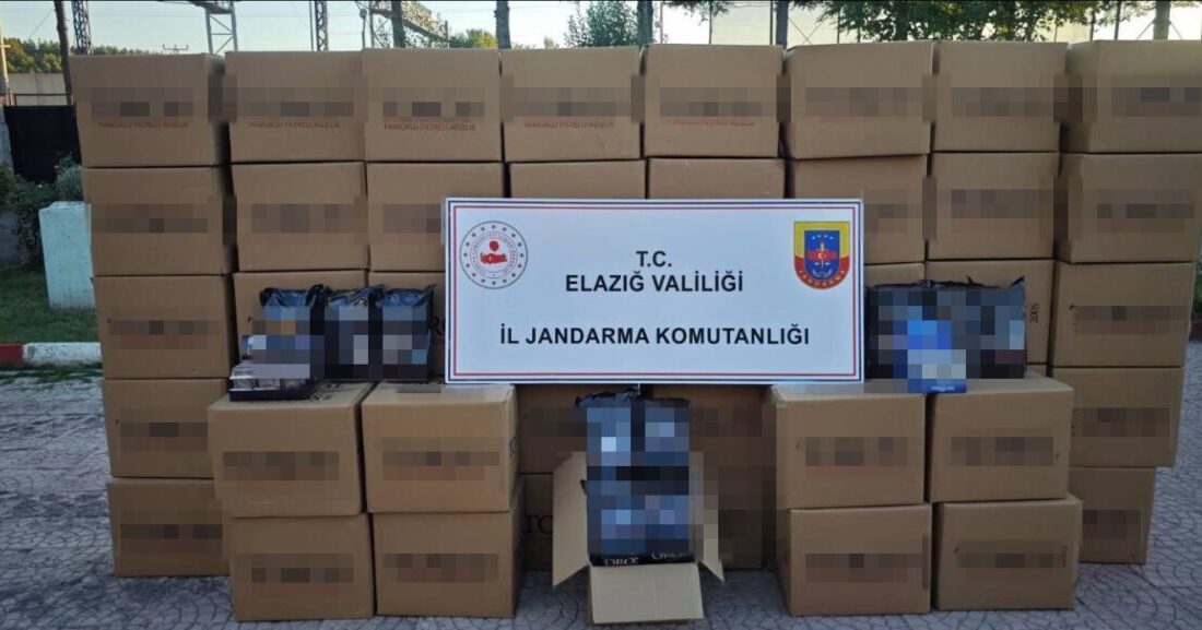 Elazığ’da İl Jandarma Komutanlığı ekipleri tarafından gerçekleştirilen ŞOK uygulamasında, kaçak