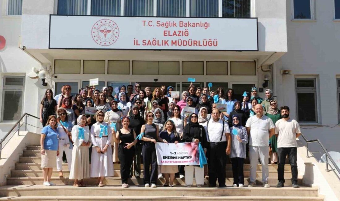 Dünya Emzirme Haftası kapsamında Elazığ’da çeşitli etkinlikler düzenlendi. Elazığ İl
