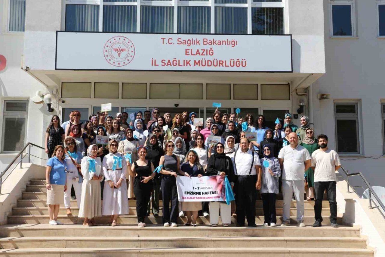 Dünya Emzirme Haftası kapsamında Elazığ’da çeşitli etkinlikler düzenlendi. Elazığ İl