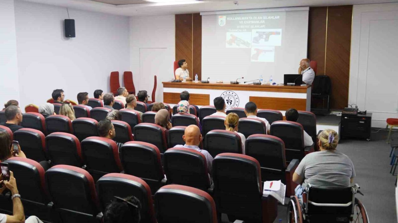 Elazığ’da ilk defa düzenlenen Havalı ve Ateşli Silahlar Aday Hakem