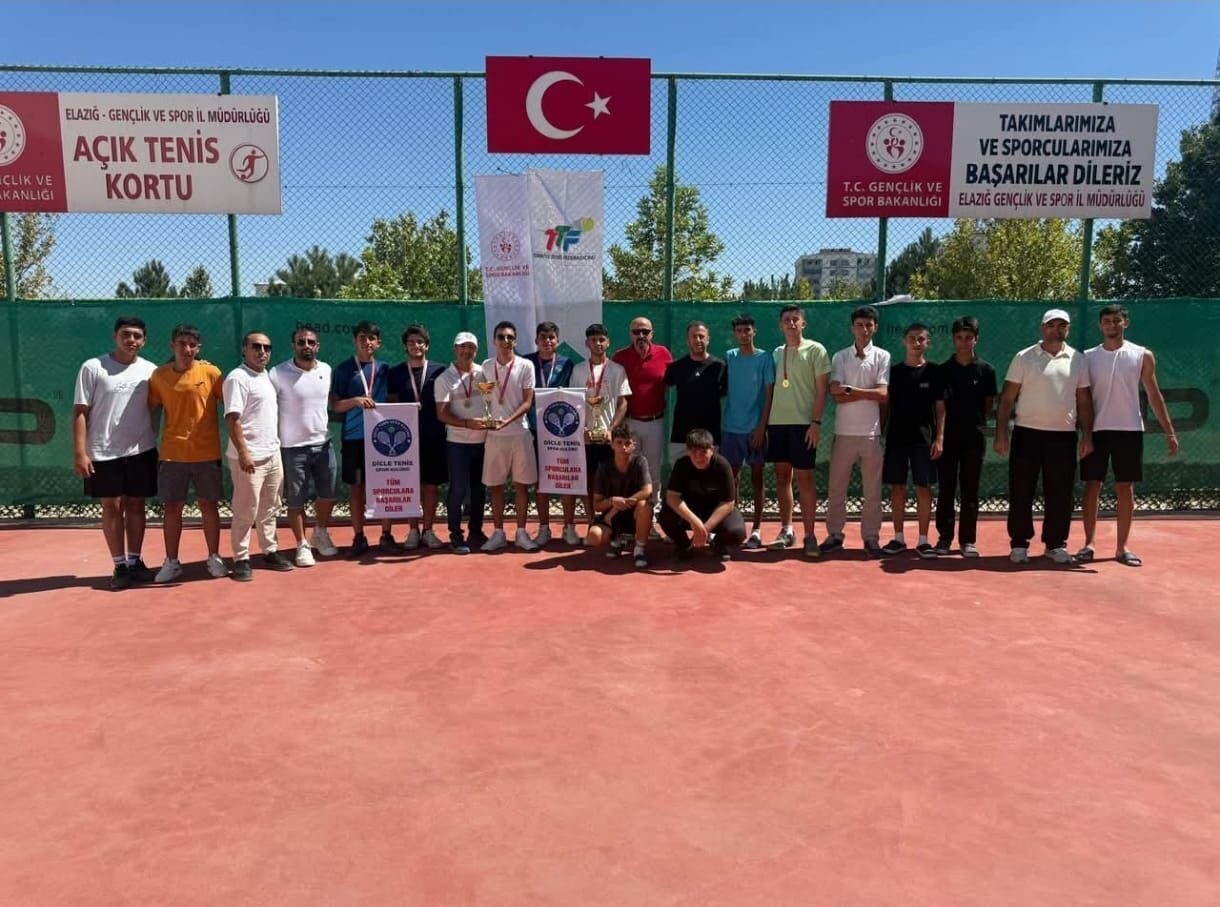 Elazığ’da 18 yaş altı Türkiye Takım Şampiyonası 2. Aşama Tenis