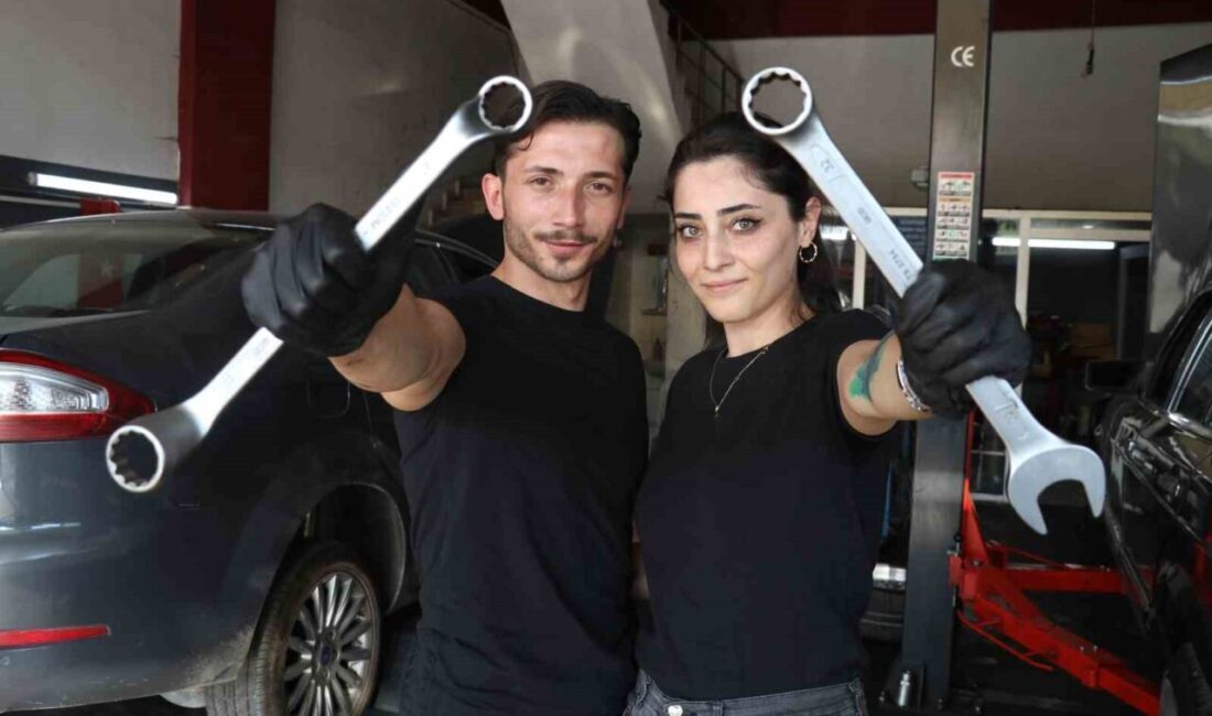 Sivas’ta yaşayan Sümeyra Yıldırım, eşi Hüseyin Yıldırım’ın yanında başladığı motor