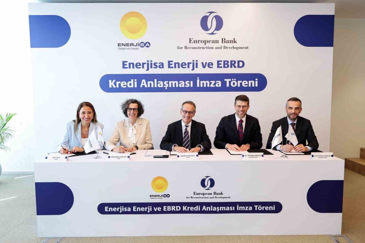 Enerjisa Enerji, Avrupa İmar ve Kalkınma Bankası (EBRD) ile gerçekleştirdiği