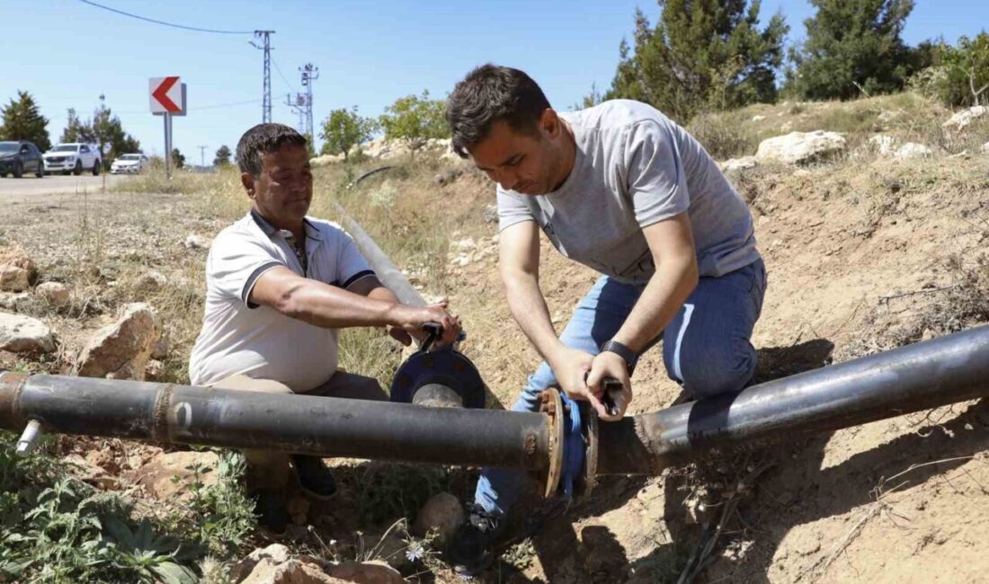 Mersin Büyükşehir Belediyesi, tarımsal sulama projeleriyle çiftçilere destek vermeye devam