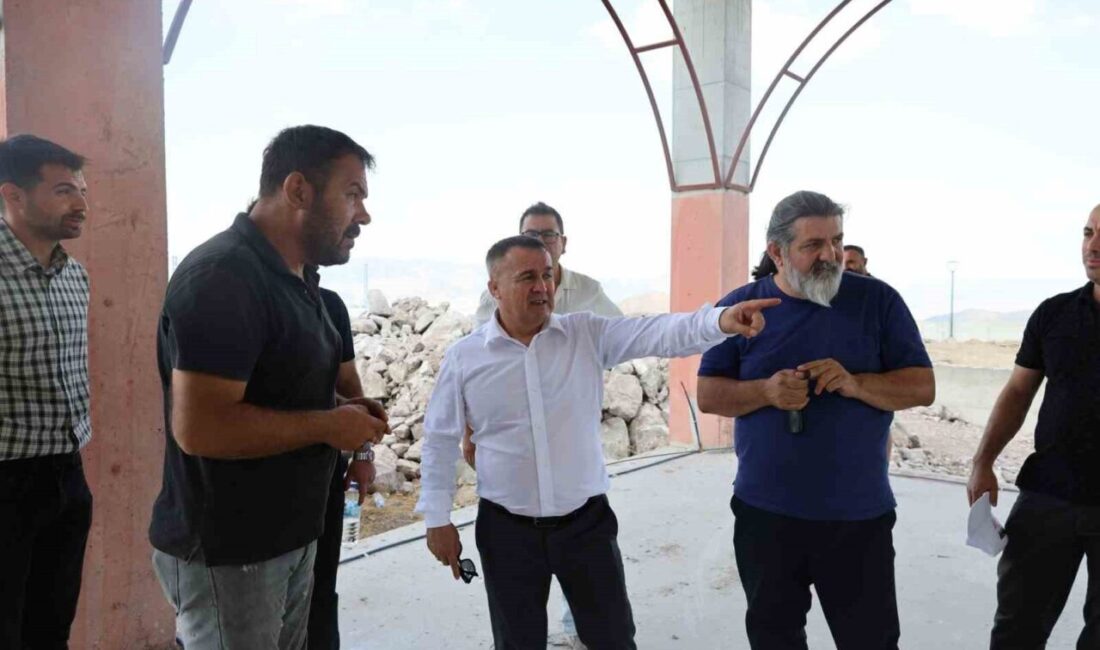 Bilecik’te yapımı süren “Ertuğrulgazi Gençlik Kampı ve Oba Tematik Parkı”