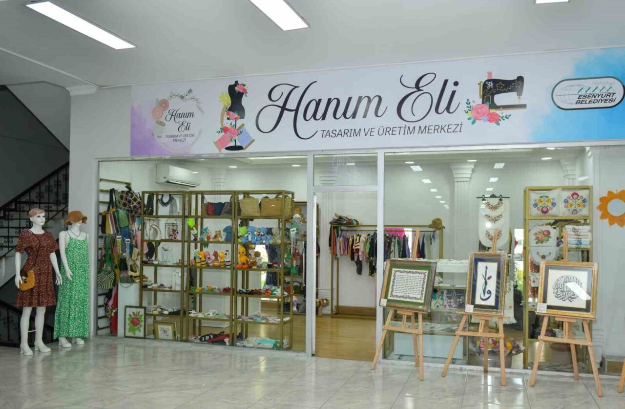 Esenyurt Belediyesi Hanımeli Tasarım ve Üretim Merkezi, kadınların el emeğiyle