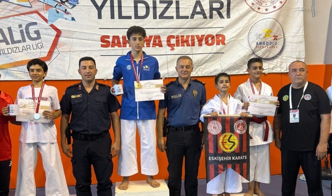 Eskişehirli sporcu düzenlenen Anadolu Yıldızları Türkiye Finali’nde büyük başarı gösterdi.