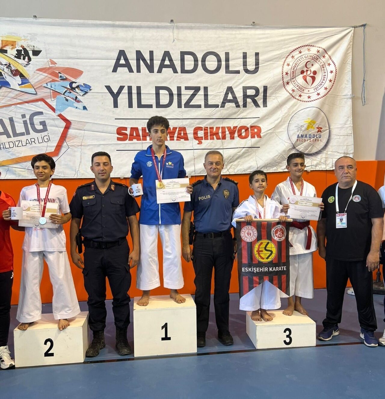 Eskişehirli sporcu düzenlenen Anadolu Yıldızları Türkiye Finali’nde büyük başarı gösterdi.