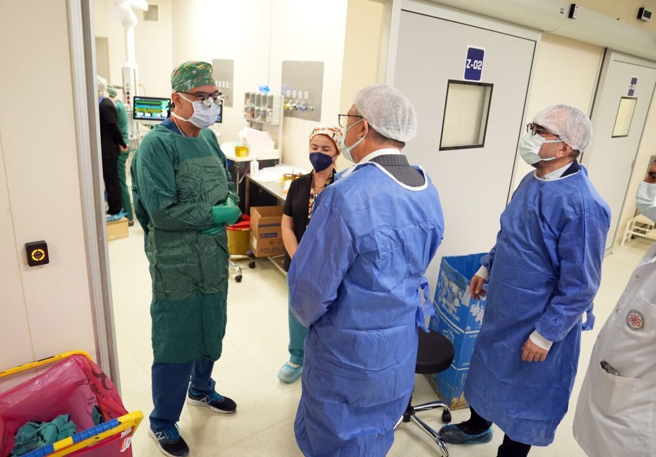 Ege Üniversitesi Tıp Fakültesi (EÜTF) Hastanesinde kısa süre önce açılışı