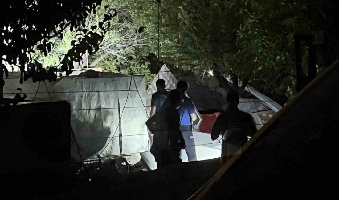 Konya’da 2 katlı evin bodrum katında bulunan atölyede, tüp patlaması