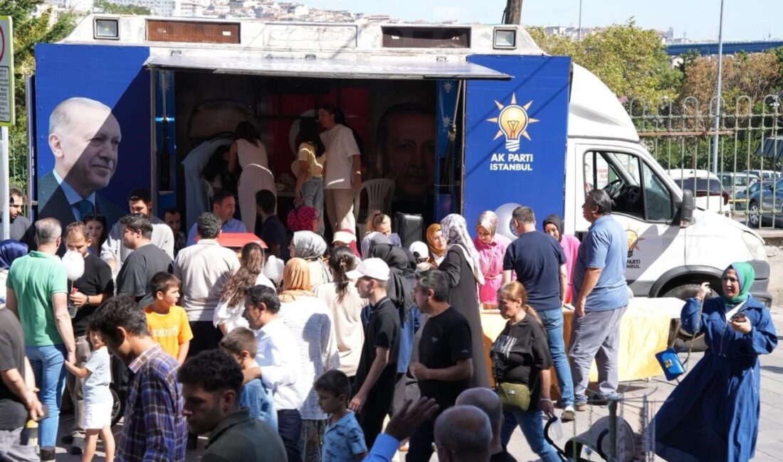 AK Parti İstanbul İl Başkanlığı’nın AK Nokta saha çalışmaları hız