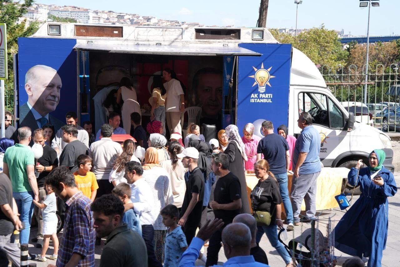 AK Parti İstanbul İl Başkanlığı’nın AK Nokta saha çalışmaları hız