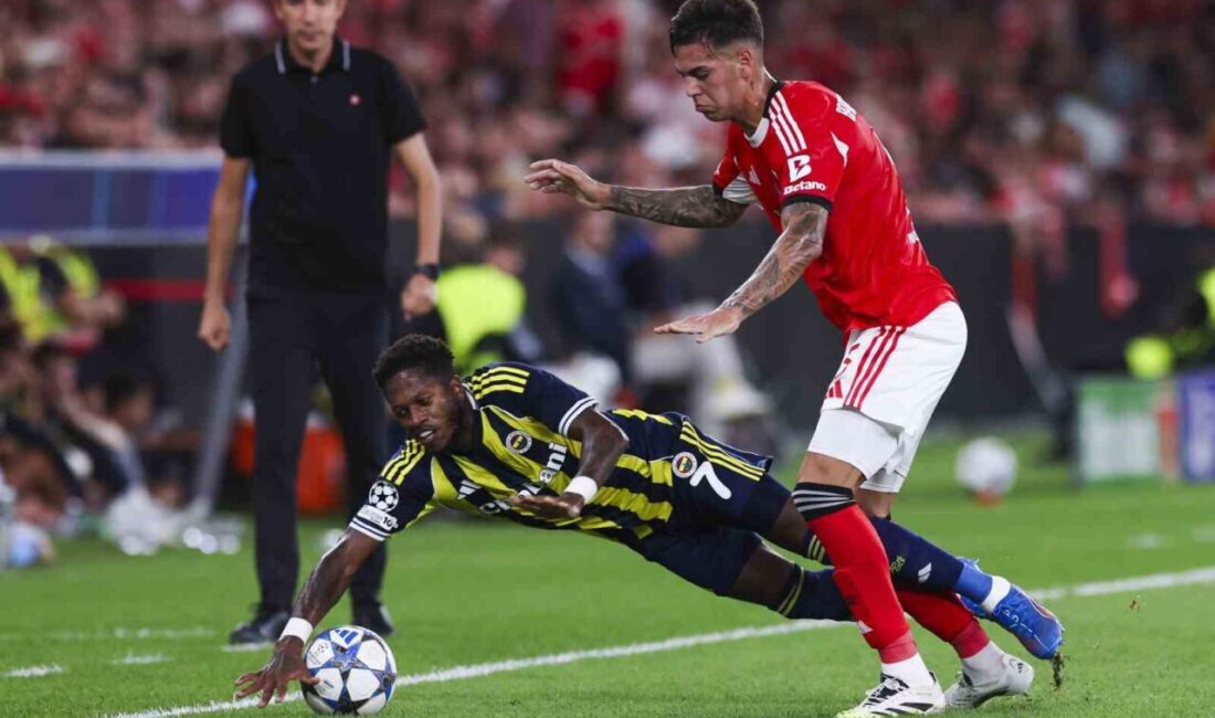 Fenerbahçe, UEFA Şampiyonlar Ligi Play-Off Turu’nda Portekiz ekibi Benfica’ya elendi.