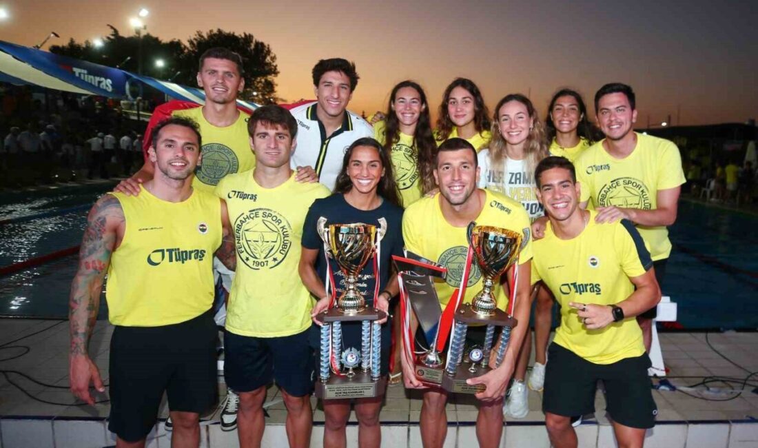Fenerbahçe Yüzme Şubesi, 5 gün süren Türkiye Kulüpler Arası Uzun