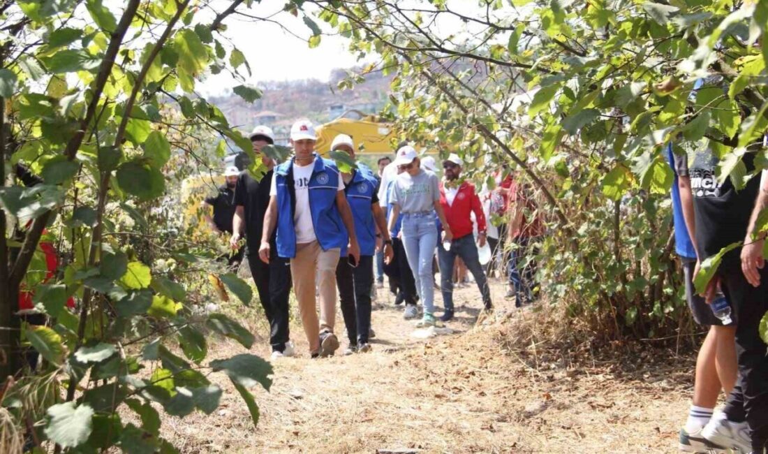 Gençlik ve Spor Bakanlığının ülke genelinde düzenlediği “Gönüllü Hasat Toplama