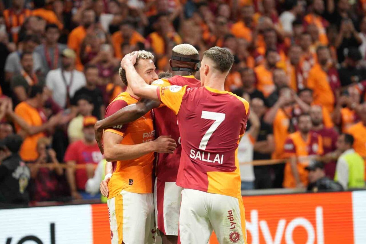 Galatasaray, Trendyol Süper Lig’e 2’de 2 galibiyetle başladı. Trendyol Süper