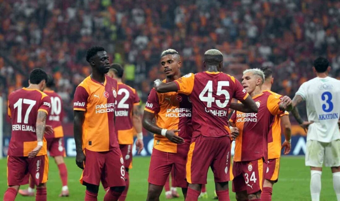 Trendyol Süper Lig’in 4. haftasında Çaykur Rizespor’u yenen Galatasaray, ligde