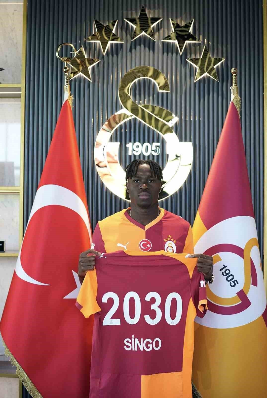 Galatasaray, Fransız ekibi Monaco’nun Fildişi Sahilli oyuncusu Wilfried Singo ile