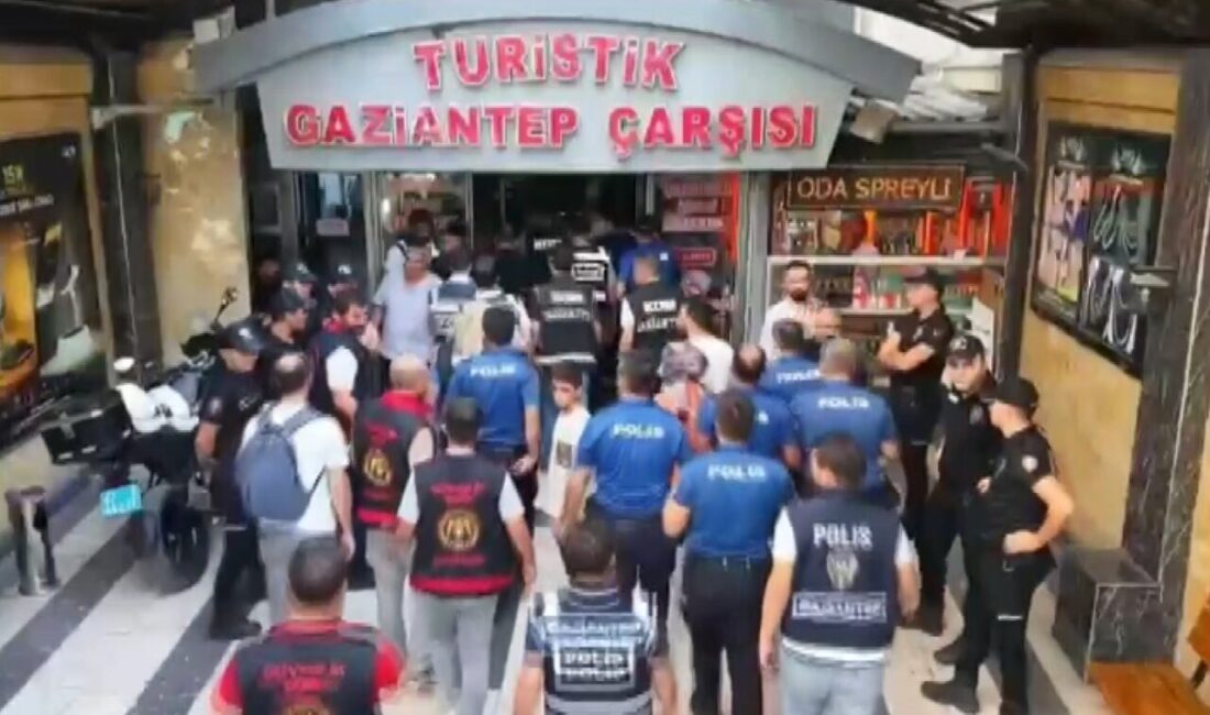 Gaziantep’te kaçakçılığın takibi ve ruhsatsız iş yerlerine yönelik operasyonda 23