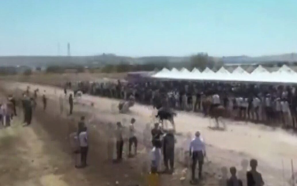 Gaziantep’te, katıldığı at yarışları festivali sırasında attan düşen AK Parti