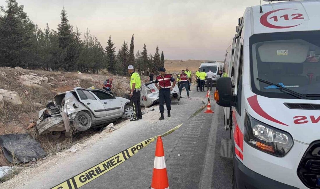 Gaziantep’te iki otomobilin çarpışması sonucu 3 kişi hayatını kaybetti, 3