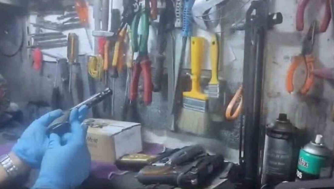 Gaziantep’te kaçakçılık ve organize suçlarla mücadeleye yönelik operasyonda 4 adet