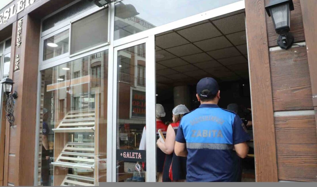 Gaziosmanpaşa’da zabıta ekipleri tarafından ekmek fırınlarına yönelik gramaj, hijyen ve