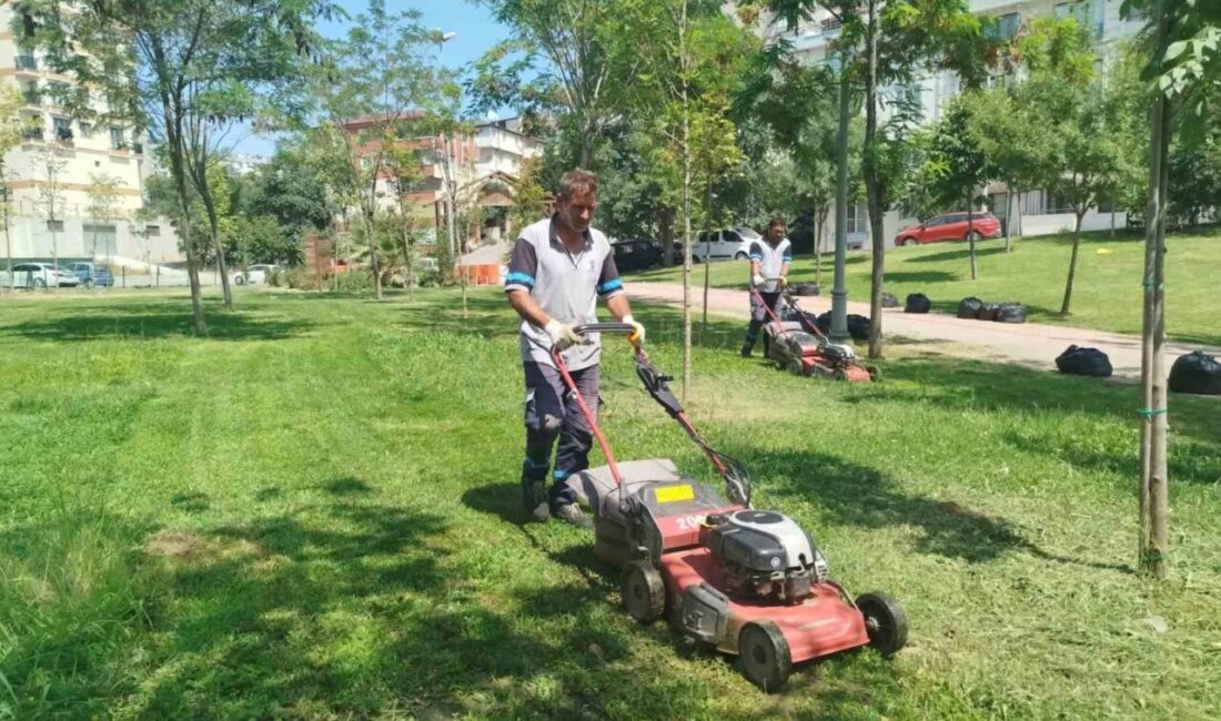 Gebze’deki Tatlıkuyu Vadisi Kent Parkı, düzenli temizlik ve bakım çalışmalarıyla