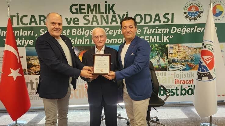 Gemlik iş dünyasının önemli isimlerinden, Gemlik Ticaret ve Sanayi Odası’nın
