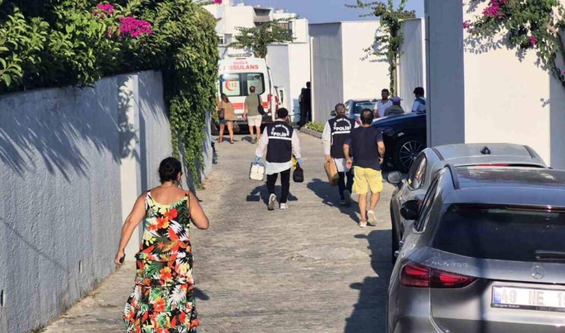 Muğla’nın Bodrum ilçesinde sevgili oldukları öğrenilen 2 kişi, evde başlarından