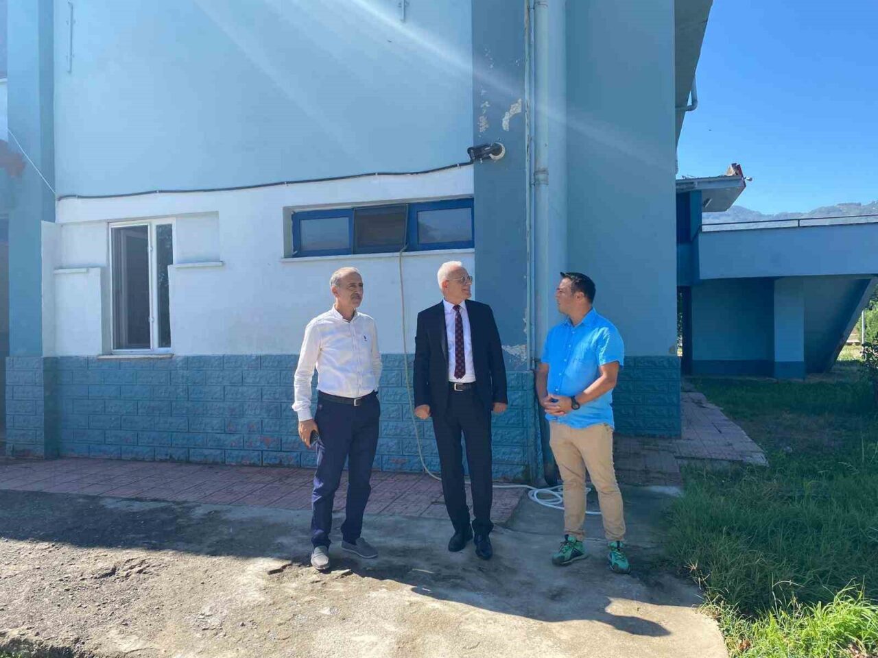 Düzce Gençlik ve Spor İl Müdürü Zekeriya Arslantürk, Gölyaka ilçesine