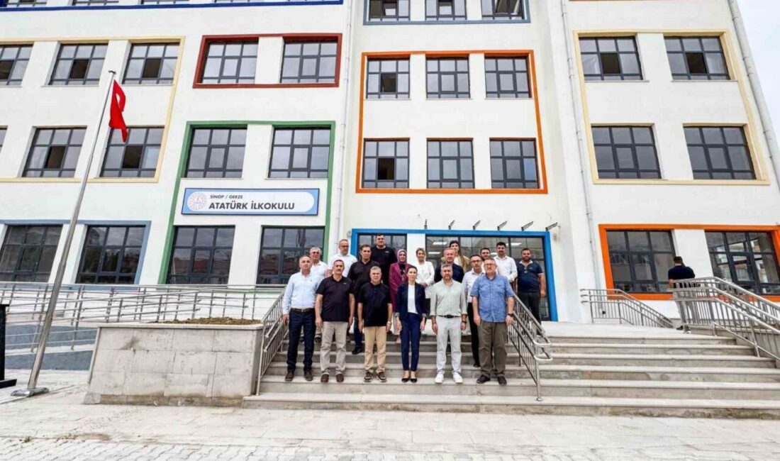 Sinop’un Gerze ilçesinde devam eden kamu yatırımları sahada incelendi. Gerze