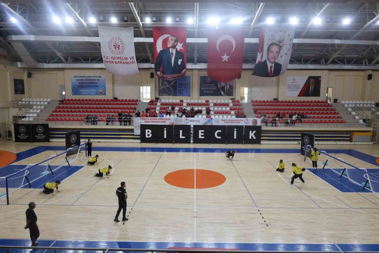 Türkiye Görme Engelliler Spor Federasyonu’nun düzenlediği Goalball Kadınlar 2.Lig Müsabakaları
