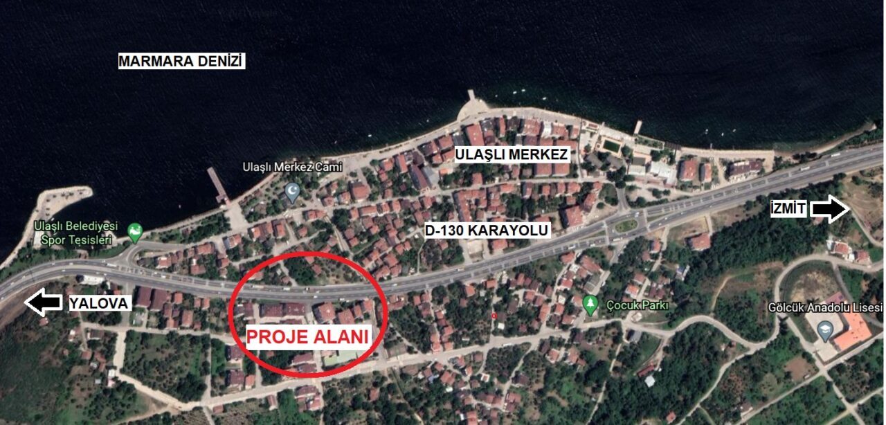 Kocaeli Büyükşehir Belediyesi tarafından, Gölcük ilçesi Ulaşlı Mahallesi’nde D-130 kara