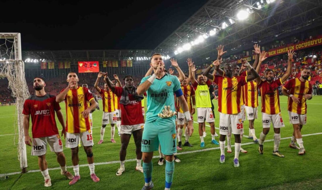 Göztepe, Trendyol Süper Lig’de 2025-2026 sezonunun ilk iç saha maçında