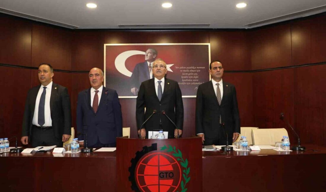Gaziantep Ticaret Odasında (GTO) ağustos ayı olağan meclis toplantısı, Meclis